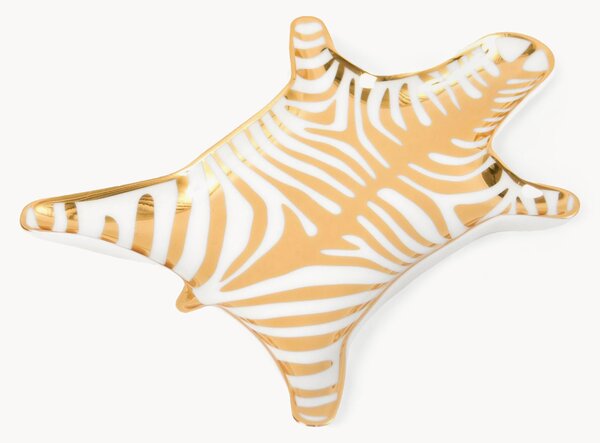 Misa dekoracyjna z porcelany Zebra