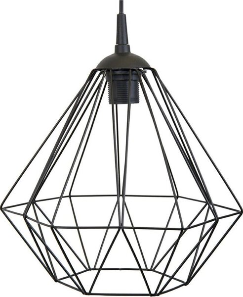 Lampa geometryczna Diamond czarna 25 cm LOFT