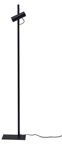Lampa Podłogowa Lucande, Lysias, czarny, jadalnia, metal, nowoczesny