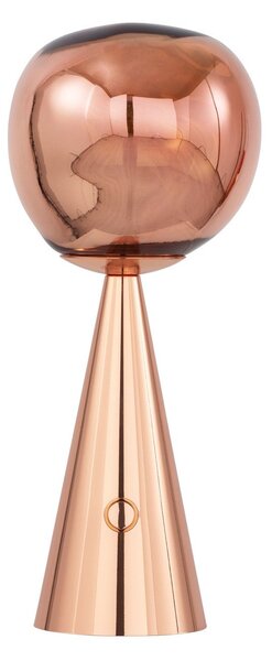 Zewnętrzna Lampa Tom Dixon, Melt, ściemnialny, miedziany, taras, tworzywo sztuczne, design