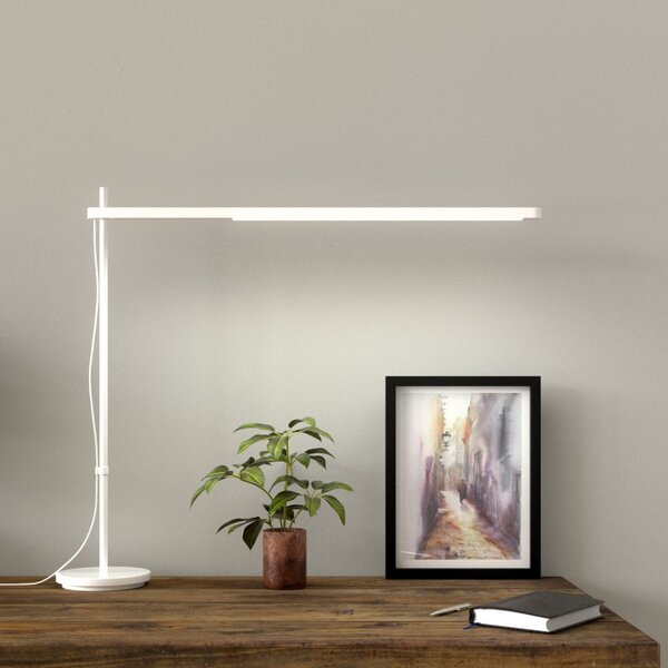 Lampa Stołowa Artemide, Talak Professional, ściemnialny, biały, gabinet | pracownia, metal, design