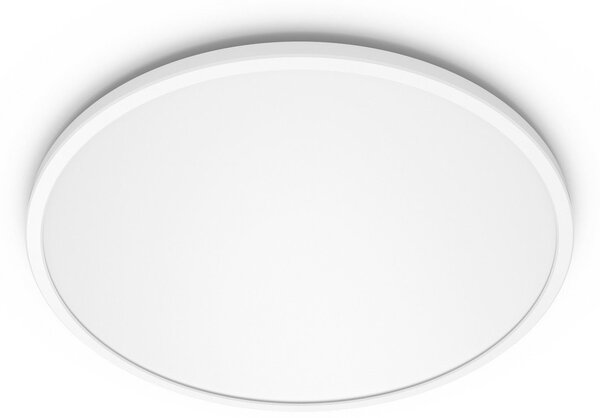 Lampa Sufitowa Philips, Superslim, ściemnialny, biały, łazienka, metal