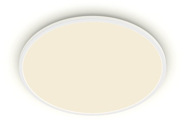 Lampa Sufitowa Philips, Superslim, ściemnialny, biały, łazienka, metal