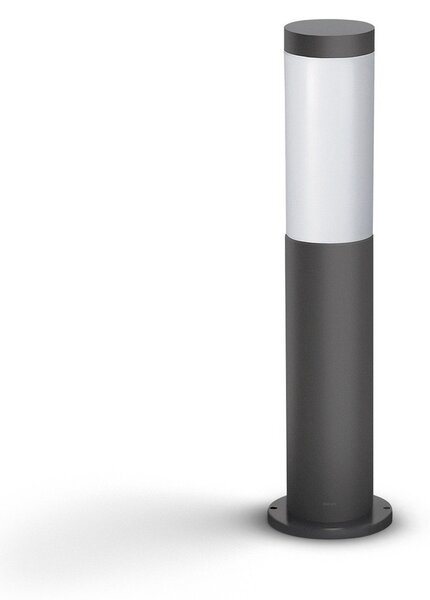 Zewnętrzna Lampa Philips, Utrecht, ściemnialny, czarny, metal