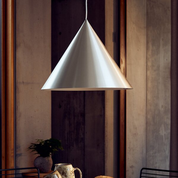 Lampa Wisząca FRANDSEN, Benjamin, ściemnialny, metaliczny, kuchnia, aluminium