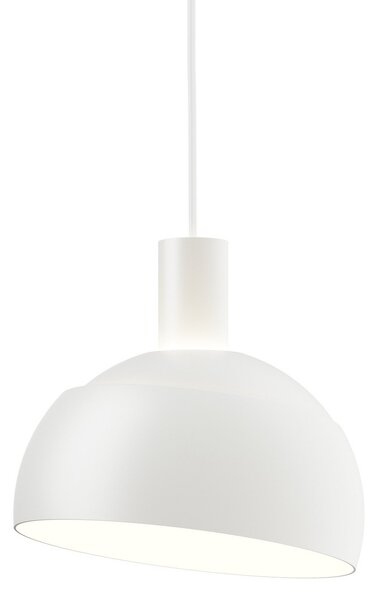 Lampa Wisząca Louis Poulsen, FJ Elements, ściemnialny, biały, salon, aluminium, nowoczesny