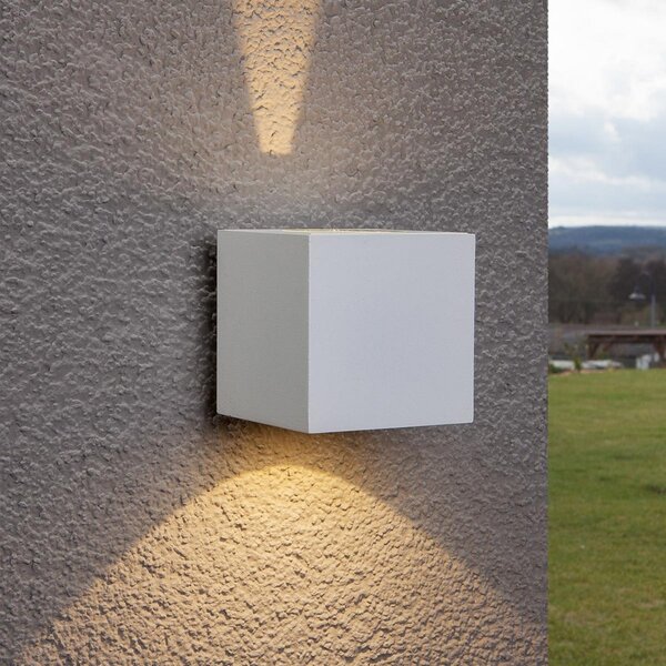 Zewnętrzna Lampa Lucande, JARNO, biały, metal, nowoczesny