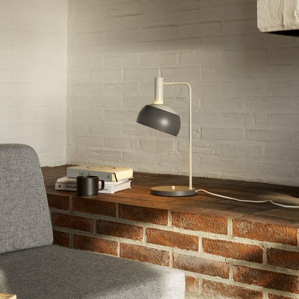 Lampa Stołowa Louis Poulsen, FJ Elements, szary, salon, aluminium, nowoczesny