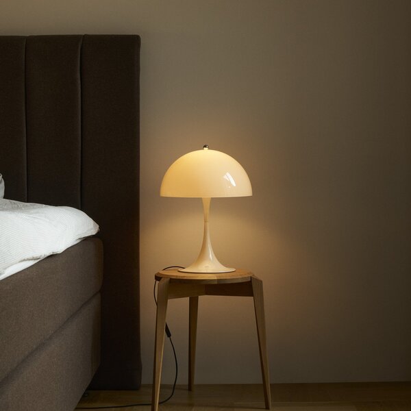 Lampa Stołowa Louis Poulsen, Panthella 320, beżowy, salon, tworzywo sztuczne, nowoczesny