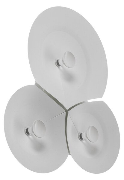 Lampa Ścienna Luceplan, Bulbullia, ściemnialny, biały, salon, metal, design