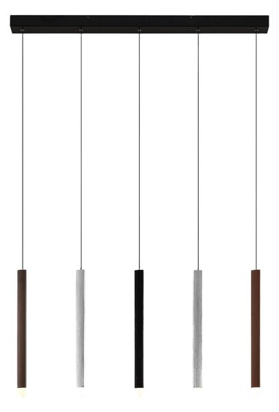 Lampa Wisząca Lucande, Stoika, ściemnialny, wielokolorowy, kuchnia, metal, nowoczesny