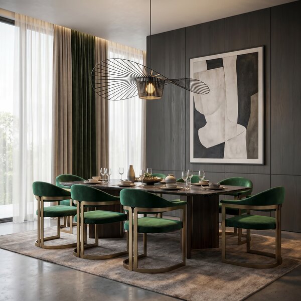 LAMPA WISZĄCA DESIGNERSKA CZARNA SOMBRERO D80