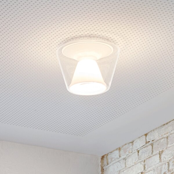 Lampa Sufitowa Serien Lighting, Annex, ściemnialny, transparentny, salon, szkło, design