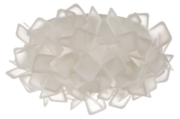 Lampa Sufitowa Slamp, Clizia, ściemnialny, biały, salon, tworzywo sztuczne, design