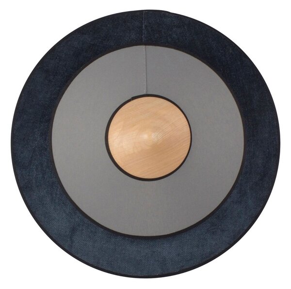 Lampa Ścienna Forestier, Cymbal S, niebieski, salon, tkanina | tekstylia, design