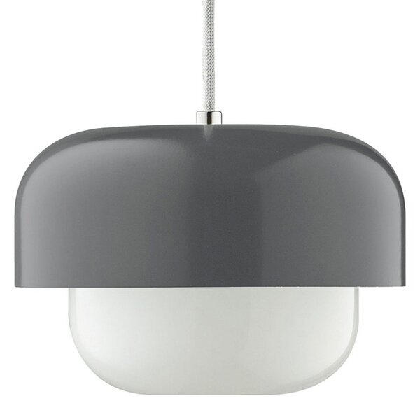 Lampa Wisząca Dyberg Larsen, Haipot, ściemnialny, szary, salon, metal, skandynawski