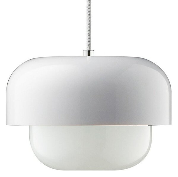 Lampa Wisząca Dyberg Larsen, Haipot, ściemnialny, biały, salon, metal, skandynawski