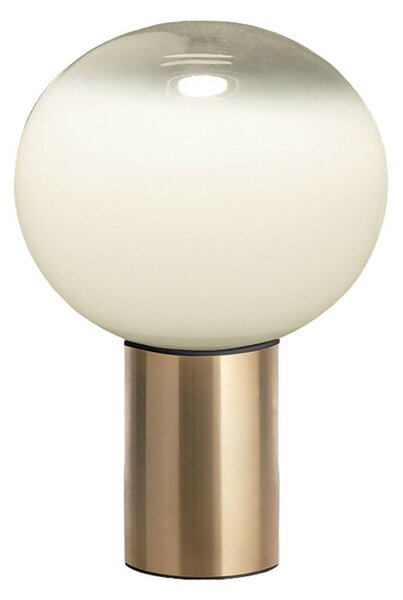 Lampa Stołowa Artemide, Laguna 16, złoty | mosiężny, salon, szkło, design