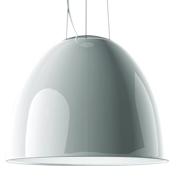 Lampa Wisząca Artemide, Nur Gloss, ściemnialny, biały, salon, metal, design