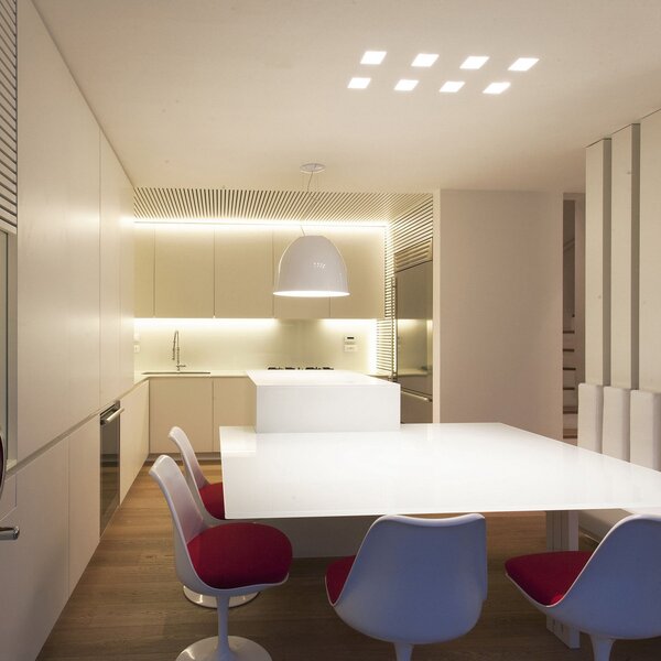 Lampa Wisząca Artemide, Nur Gloss, ściemnialny, biały, salon, metal, design