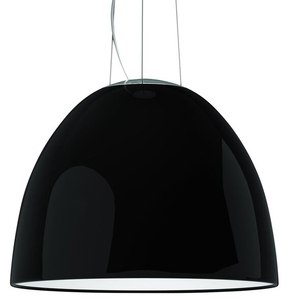 Lampa Wisząca Artemide, Nur Gloss, ściemnialny, czarny, salon, metal, design