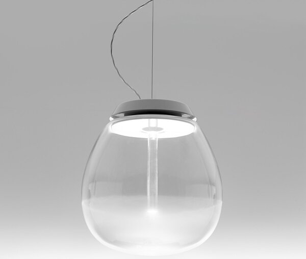 Lampa Wisząca Artemide, Empatia, ściemnialny, transparentny, salon, szkło, design