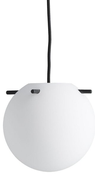 Lampa Wisząca FRANDSEN, Koi, ściemnialny, biały, salon, szkło, design