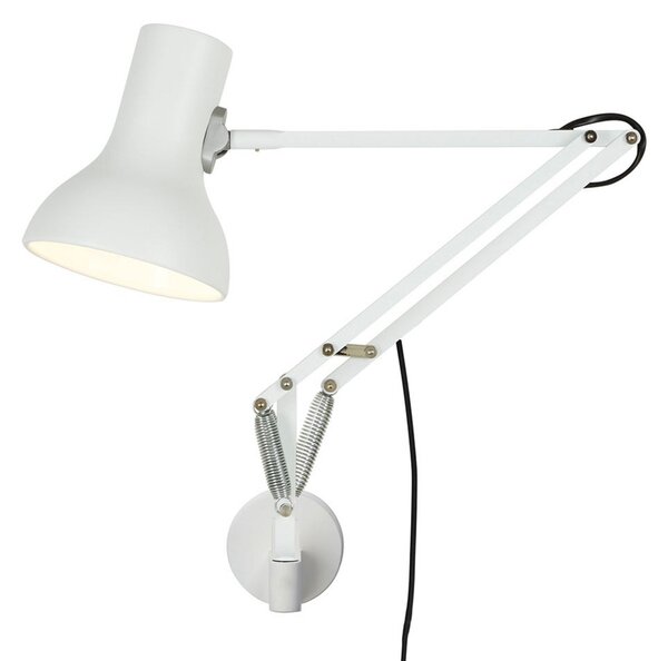 Lampa Ścienna Anglepoise, Type 75, biały, gabinet | pracownia, metal, industrialny