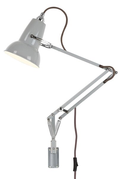 Lampa Ścienna Anglepoise, Original 1227, szary, gabinet | pracownia, metal, industrialny