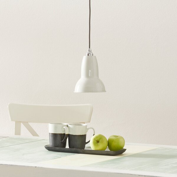 Lampa Wisząca Anglepoise, Original, ściemnialny, biały, salon, metal, industrialny