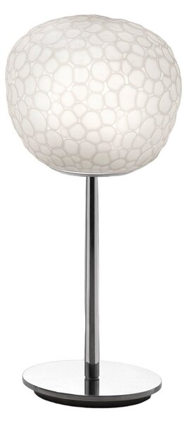Lampa Stołowa Artemide, Meteorite, biały, salon, szkło, design