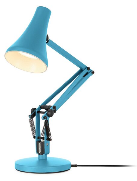 Lampa Stołowa Anglepoise, 90 MINI MINI VIVID, ściemnialny, niebieski, gabinet | pracownia, metal, industrialny