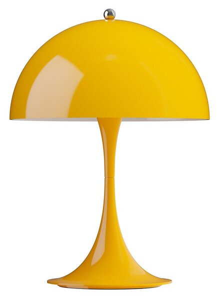 Lampa Stołowa Louis Poulsen, Panthella 250, ściemnialny, żółty, salon, tworzywo sztuczne, nowoczesny