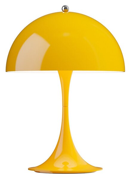 Lampa Stołowa Louis Poulsen, Panthella 250, ściemnialny, żółty, salon, tworzywo sztuczne, nowoczesny