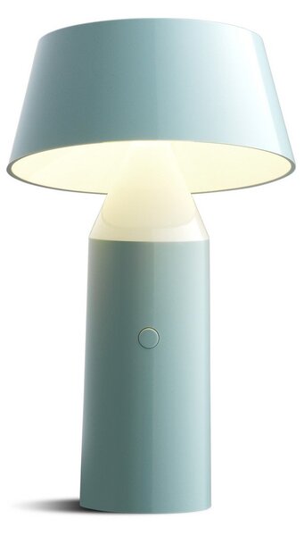 Lampa Stołowa MARSET, Bicoca, ściemnialny, niebieski, salon, tworzywo sztuczne, design