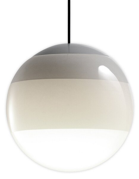Lampa Wisząca MARSET, Dipping Light, ściemnialny, biały, salon, szkło, design