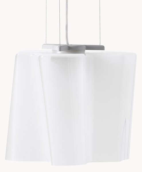 Lampa wisząca ze szkła dmuchanego Logico