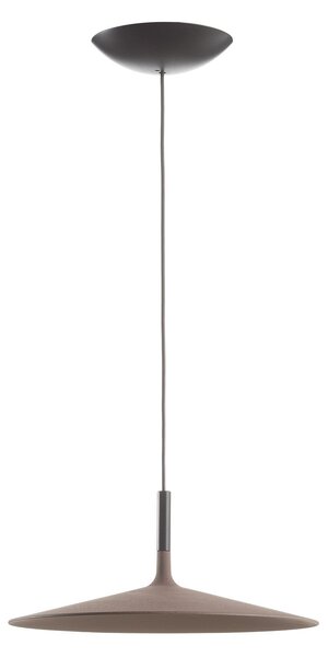 Lampa Wisząca Foscarini, Aplomb Large, ściemnialny, brąz rdzawy, kuchnia, beton, design