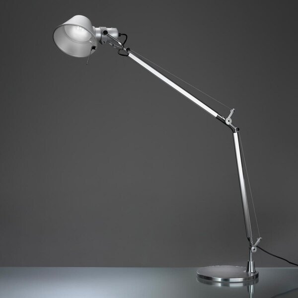 Lampa Stołowa Artemide, Tolomeo, ściemnialny, metaliczny, gabinet | pracownia, metal, design