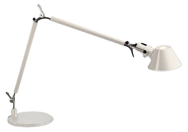 Lampa Stołowa Artemide, Tolomeo, biały, gabinet | pracownia, metal, design