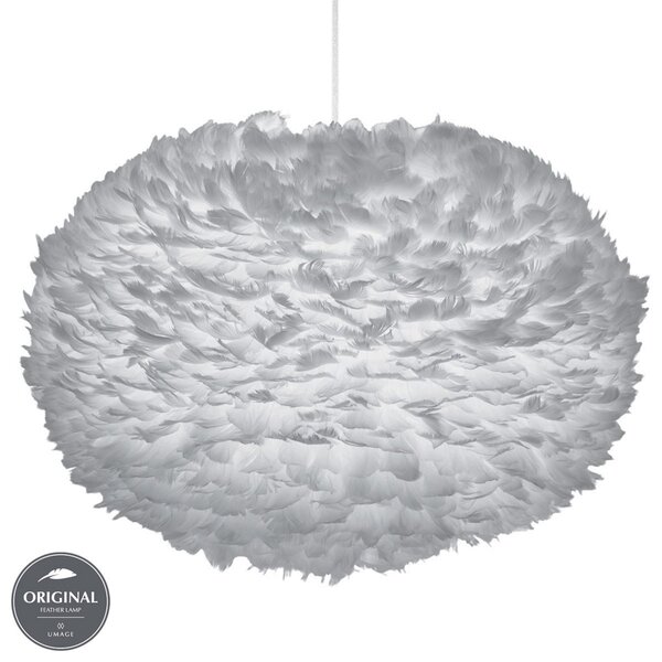 Lampa Wisząca UMAGE, Eos, ściemnialny, szary, salon, design