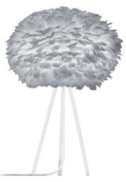 Lampa Stołowa UMAGE, Eos, szary, salon, metal, design
