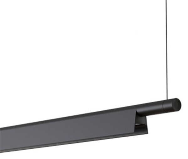 Lampa Wisząca Luceplan, Compendium, ściemnialny, czarny, salon, metal, design