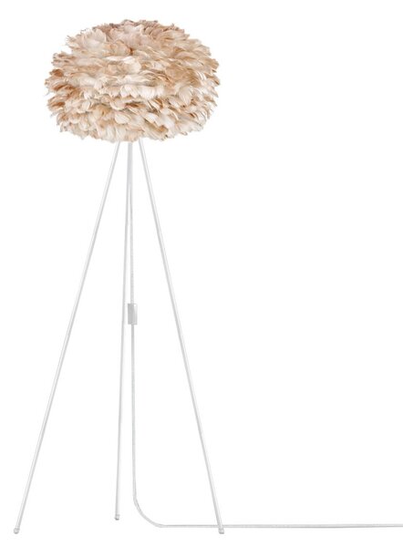 Lampa Podłogowa UMAGE, Eos, brąz rdzawy, salon, metal, design