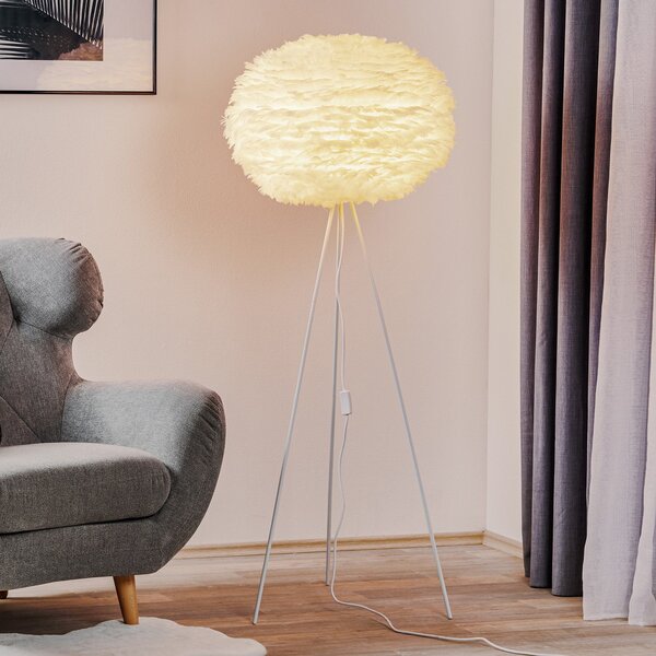 Lampa Podłogowa UMAGE, Eos, biały, salon, metal, design
