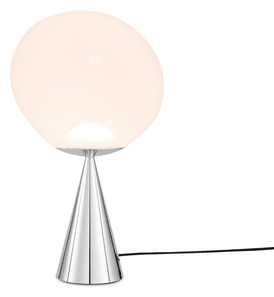 Lampa Stołowa Tom Dixon, Melt Cone Fat, ściemnialny, metaliczny, salon, tworzywo sztuczne, design