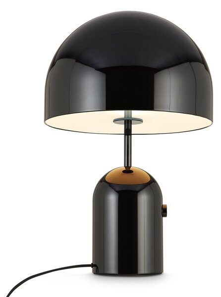 Lampa Stołowa Tom Dixon, Bell, ściemnialny, czarny, salon, metal, design