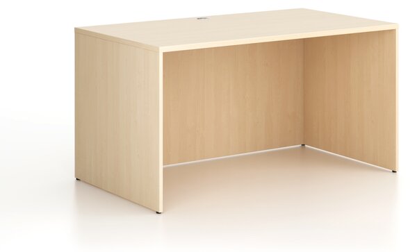Biurko FRAME, 140x80 cm, brzoza