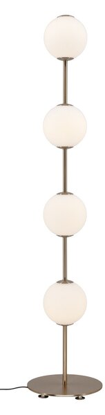Lampa Podłogowa UMAGE, Audrey, ściemnialny, złoty | mosiężny, salon, metal, design