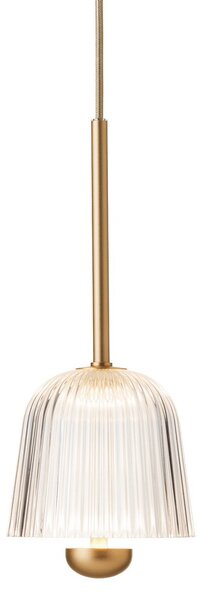 Lampa Wisząca Nuura Aps, Asteea, ściemnialny, złoty | mosiężny, salon, metal, skandynawski